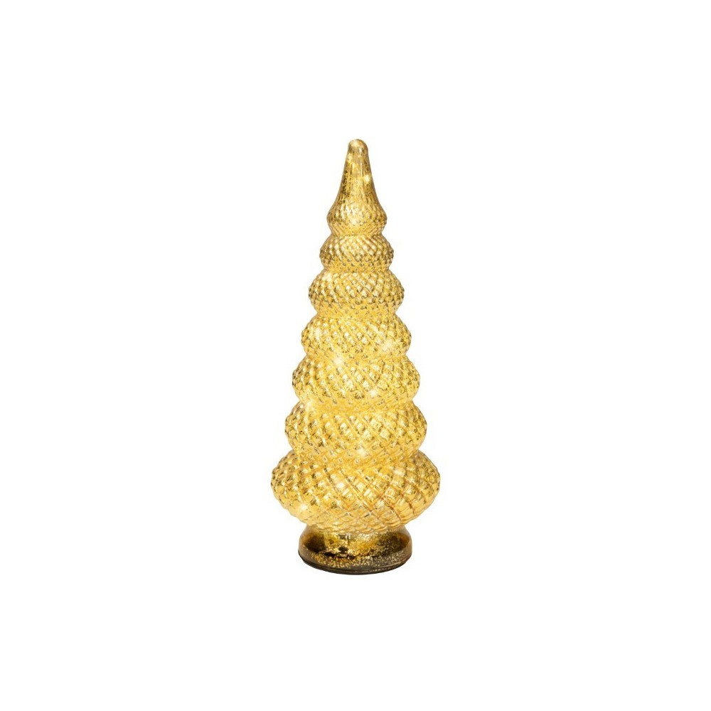 ALBERO VETRO MICROLED LUCE CALDA D.15 H.36.5